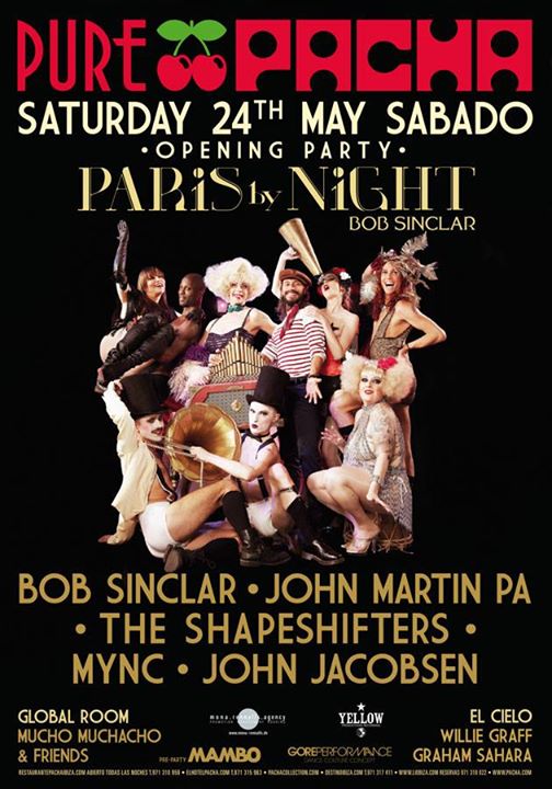 V soboto The Shapeshifters že na Ibizi v Pachi z Bobom Sinclarom, v petek v F-u!