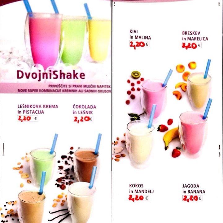 "FRESH" ponudba v Štiblcu:
- sveži poletni KOKTEJLI
- shaken ICE TEA
- NOVO: Double Shake - 8...